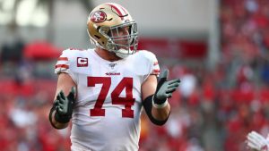49ers LT Staley (broken fibula) could miss 8 weeks