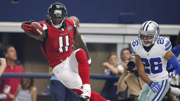 Julio Jones and the Falcons are soaring at 5-0. Matthew Emmons-USA TODAY Sports