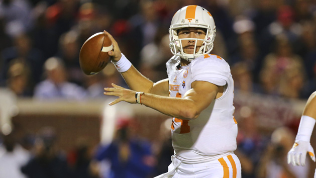 NCAA Football: Tennessee at Mississippi