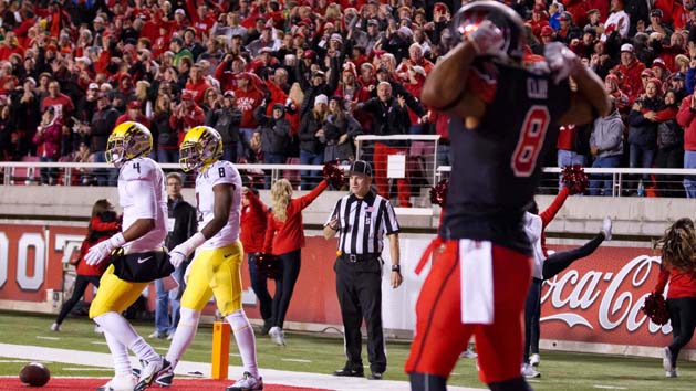 NCAA Football: Oregon at Utah