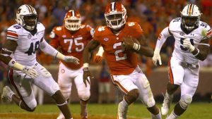 D steps up for No. 3 Clemson vs. No. 13 Auburn