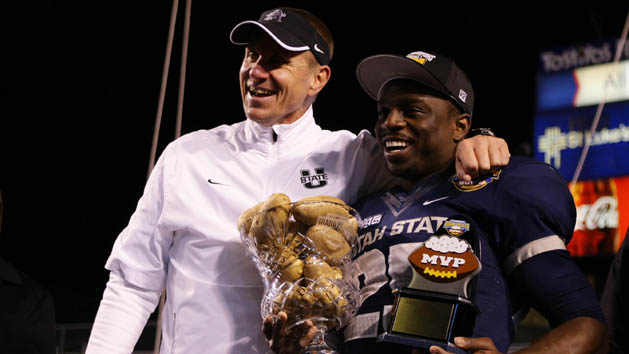 NCAA Football: Famous Idaho Potato Bowl-Toledo vs Utah State