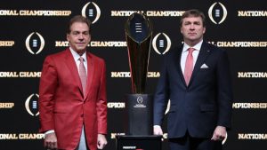 Alabama’s Saban to face former assistant Smart