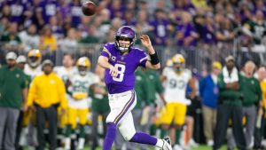 Vikings QB Kirk Cousins (COVID) out Sunday