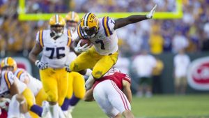 LSU’s Fournette (ankle) game-day decision