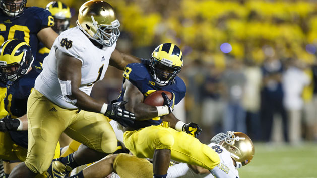 NCAA Football: Notre Dame at Michigan