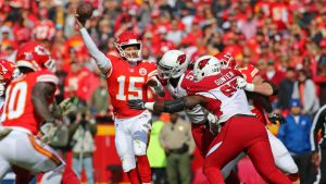Mahomes sets Chiefs single-season passing TD mark