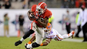 Mitchell catch, Gators fumble lift Georgia to crucial win