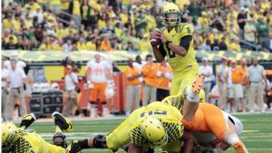 Mariota, Oregon bury Tennessee 59-14