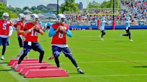 Titans QB Mariota feels good as camp opens