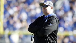 Under Stoops, Kentucky football pointing upward