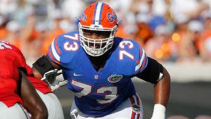 Florida’s Ivey ready to blossom as a LT