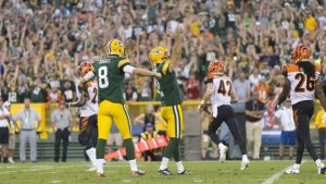 Packers come back to beat Bengals in OT