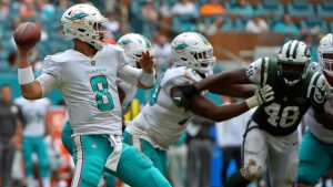 Backup QB Moore rallies Dolphins past Jets