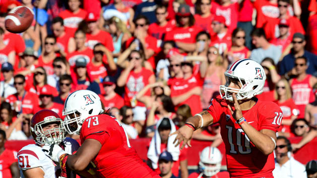NCAA Football: Southern California at Arizona