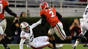 Defense shines as Georgia jolts No. 9 Auburn