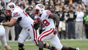 Wisconsin’s Ball sets Big Ten touchdown mark