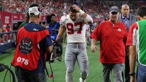 Ohio State DE Bosa will miss Penn State game