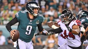 Eagles QB Foles to start versus Buccaneers
