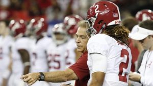 Harbaugh responds to Saban’s rant on satellite’s