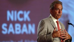 SEC MD: Saban defends decision on LT Robinson