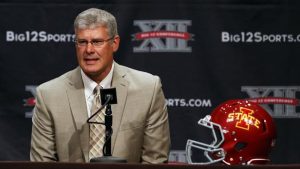 Iowa State’s Rhoads embraces tough road ahead