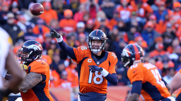 Peyton Manning is playing in yet another AFC Championship Game. (Matthew Emmons-USA TODAY Sports)