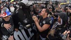 Farewell party turns somber for Raiders