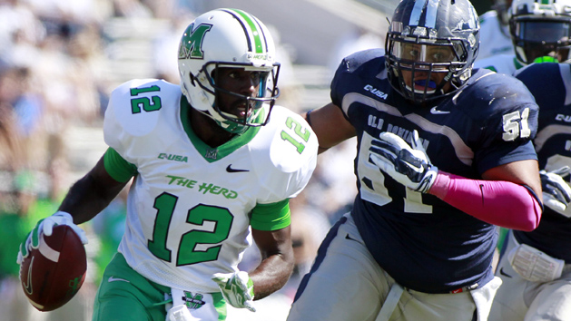 NCAA Football: Marshall at Old Dominion
