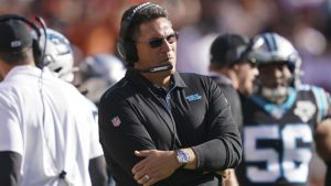 Panthers fire coach Ron Rivera