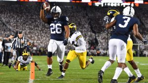Barkley carries No. 2 Penn State past No. 19 Michigan