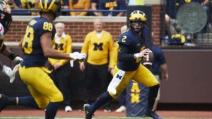 No. 12 Michigan faces stern test in No. 15 Wisconsin