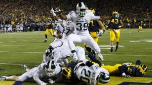 First & 20: Chaos reigns as Michigan fumbles away W