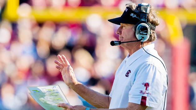 NCAA Football: Arkansas at South Carolina