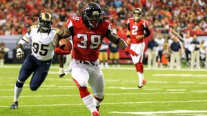 Falcons release RB Jackson
