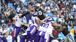 NFL Recaps: Stewart (3 TDs), Panthers top Vikings