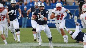 BYU, Wyoming rekindle rivalry in Poinsettia Bowl