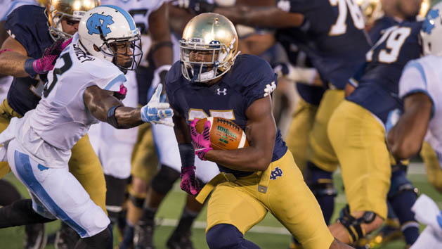 NCAA Football: North Carolina at Notre Dame