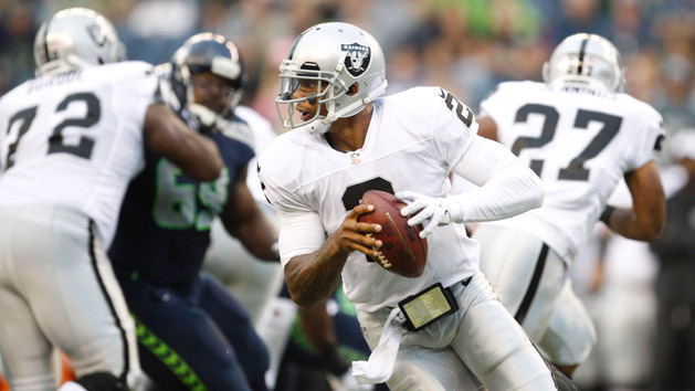 NFL: Preseason-Oakland Raiders at Seattle Seahawks