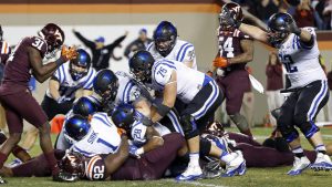 No. 23 Duke outlasts Virginia Tech in 4 OTs