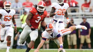 Georgia rolls past Clemson behind Gurley’s big night