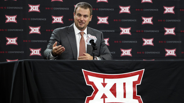 Jul 18, 2017; Frisco, TX, USA; Texas Longhorns head coach Tom Herman speaks to the media during the Big 12 media days at the Frisco Star Ford Center. Mandatory Credit: Kevin Jairaj-USA TODAY Sports