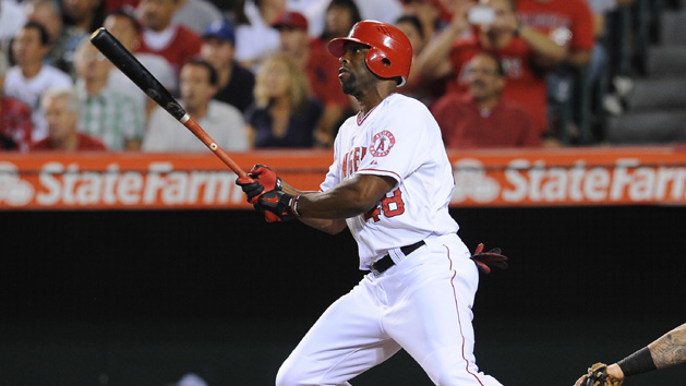 MLB: Texas Rangers at Los Angeles Angeles