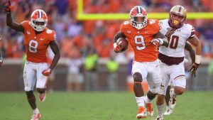 Six Suitors Trail Clemson in Atlantic Division