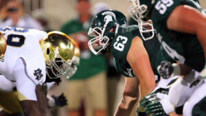 Michigan State loses starting center