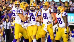 No. 6 LSU 35, No. 8 Florida 28