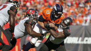Broncos blast Bucs but lose Siemian