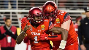 Huntley named surprise starter at QB for Utah