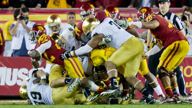 NCAA Football: Notre Dame at Southern California