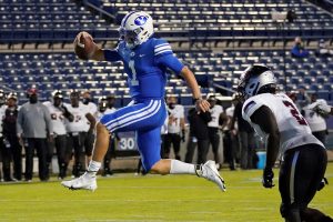 BYU QB Wilson declares for NFL draft